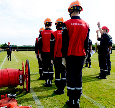 jeune sapeurs pompiers